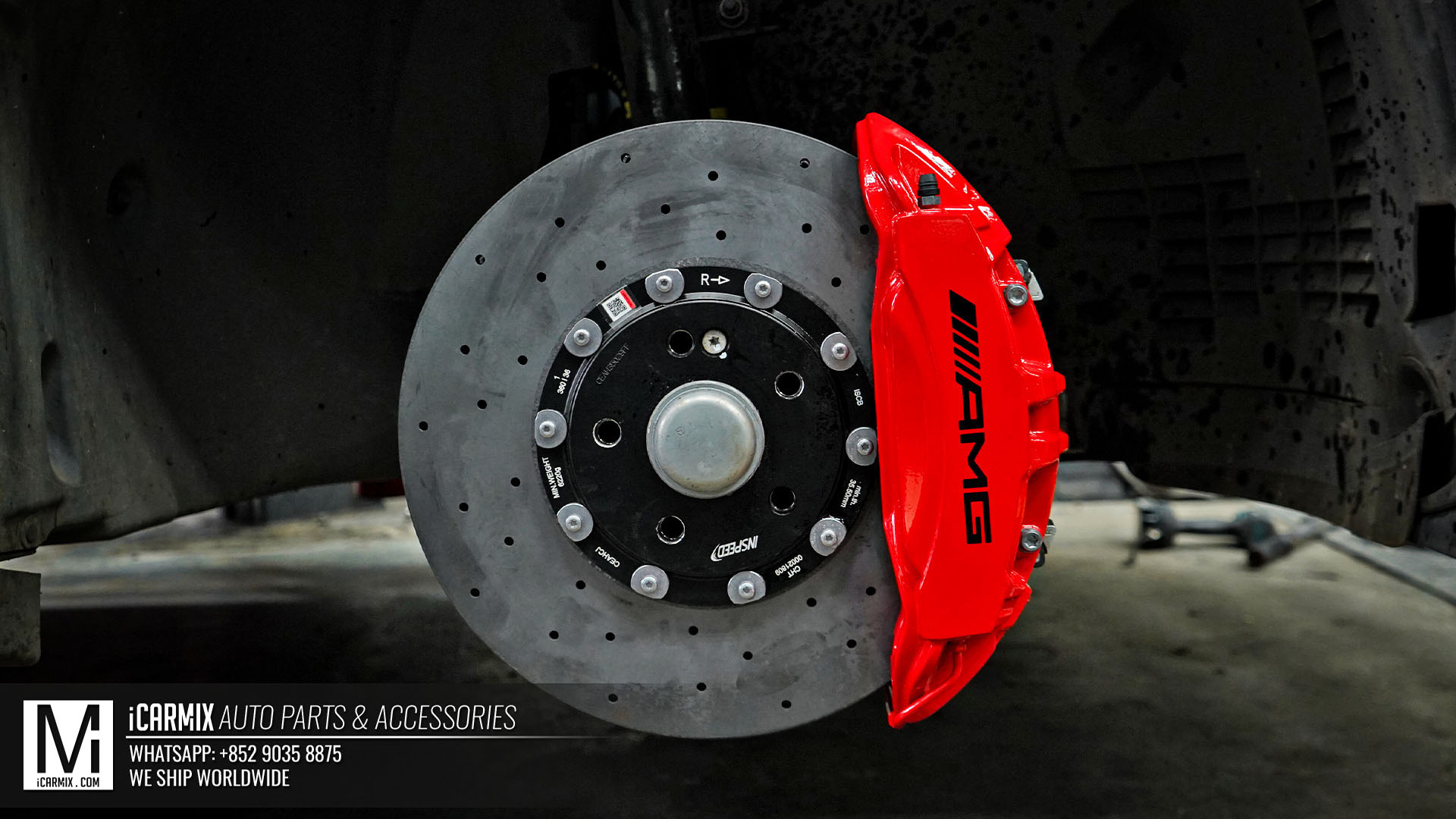 glb35 genuine amg performance brake with inspeed carbon ceramic brake_09