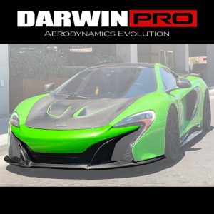 Darwinpro Carbon Fiber Front Bumper Middle For Mclaren 650S -2014-2017