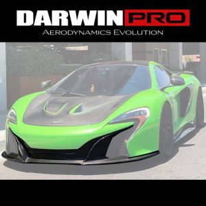 Darwinpro Carbon Fiber Front Lip For Mclaren 650s - 2014-2017