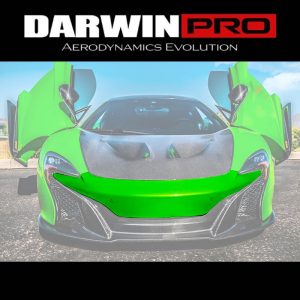 Darwinpro Carbon Fiber Front Bumper Top Cover Repalcement For Mclaren 650S - 2014-2017