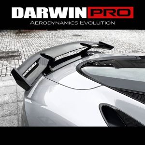 Darwinpro Dry Carbon Fiber Rear Wing Spoiler WP Style For Mclaren GT - 2020-2023