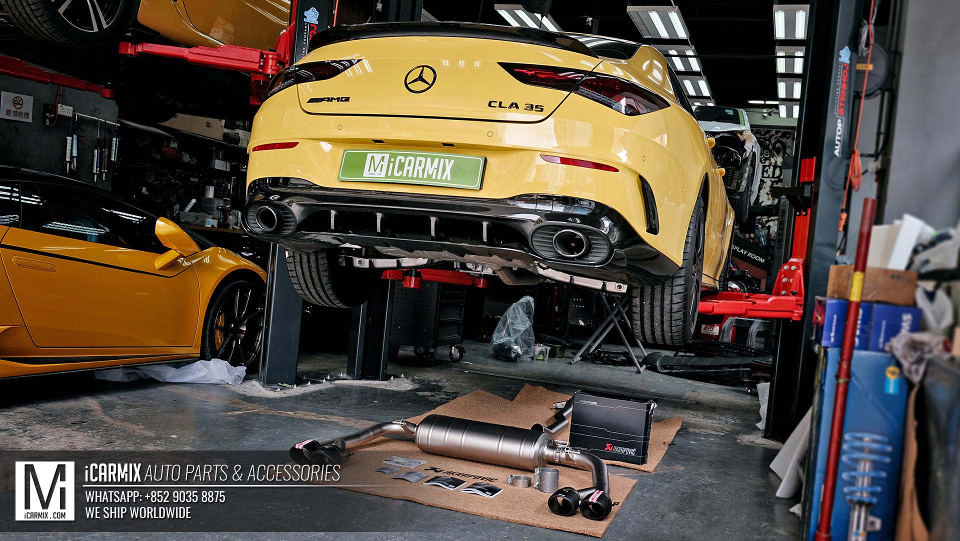 Mercedes Benz C118 CLA35 Yellow_VZ126_01