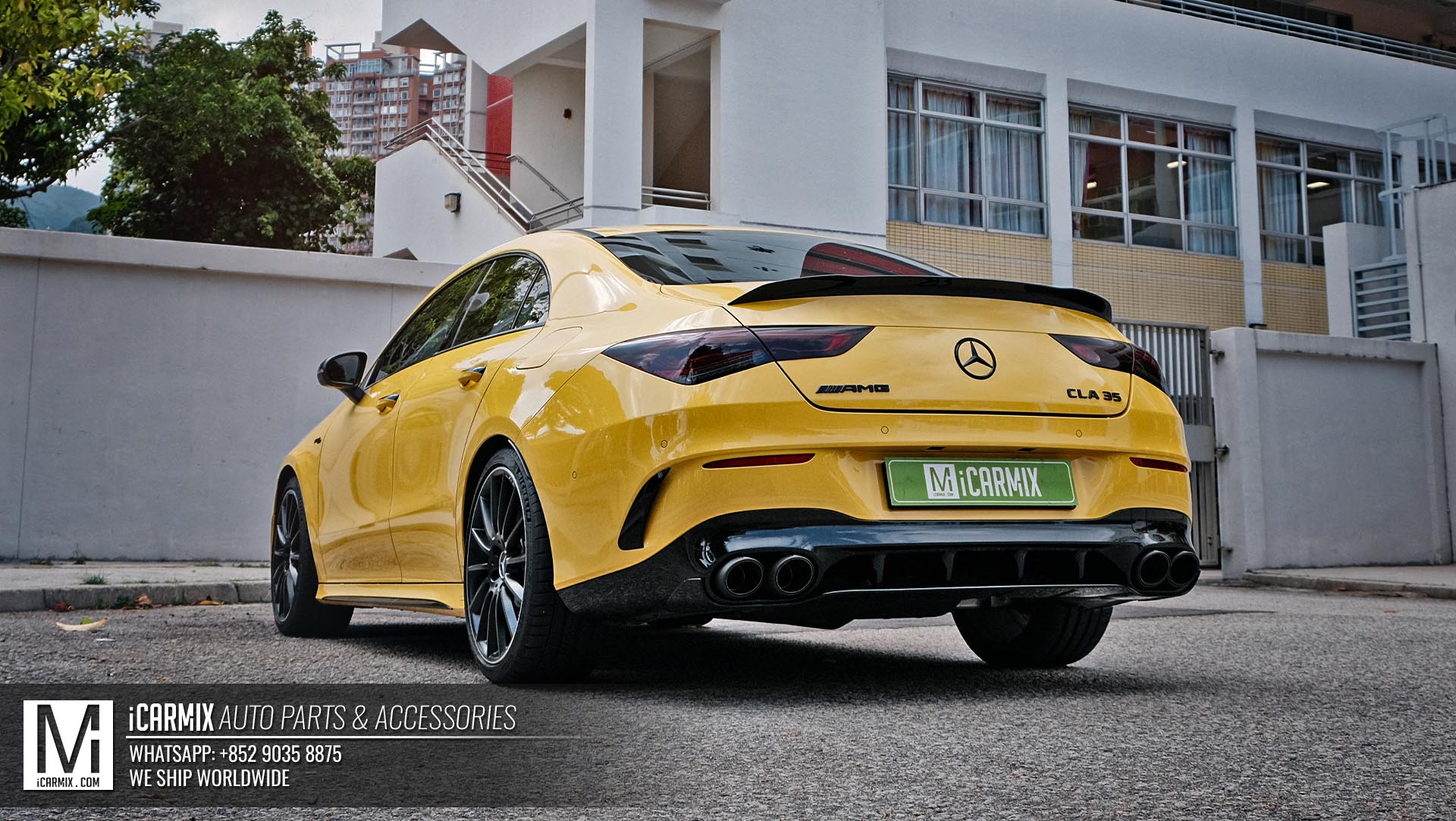 Mercedes Benz C118 CLA35 Yellow_VZ126_10
