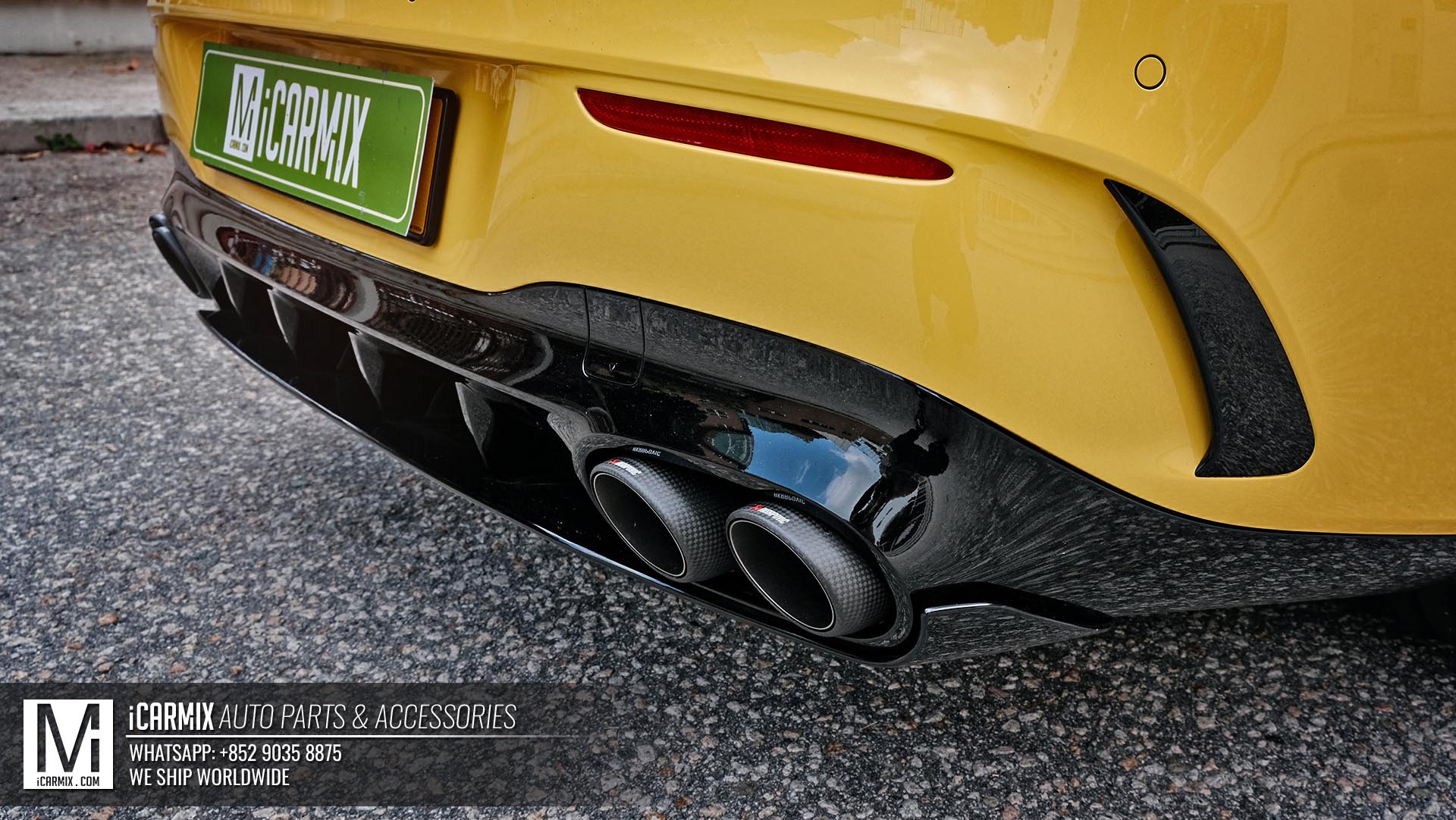 Mercedes Benz C118 CLA35 Yellow_VZ126_11