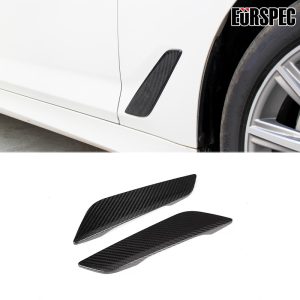 Eurspec Dry Carbon Fiber Side Fender Trim MP Style For BMW 5 Series G30 G31 - 2018-2023
