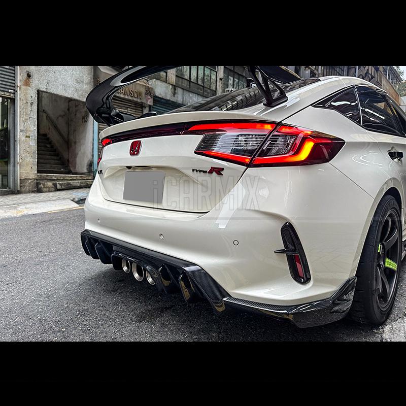 ADRO Carbon Fiber Rear Diffuser For Honda Civic FL5 Type R – 2023 ...