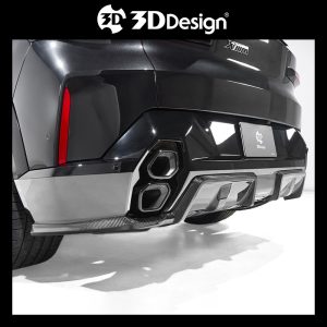 3D Design Performance Carbon Fiber Rear Diffuser For BMW G09 XM - 2023---