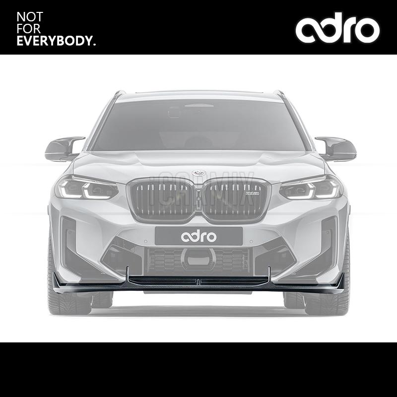 ADRO Dry Carbon Fiber Front Lip For BMW F97 X3M LCI - 2021-2024 ...