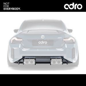 ADRO Dry Carbon Fiber Rear Diffuser V2 Style For BMW G87 M2 - 2023---