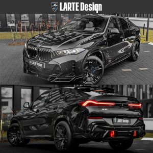 Larte Design Gloss Black Body Kit For BMW G06 X6 LCI - 2023---