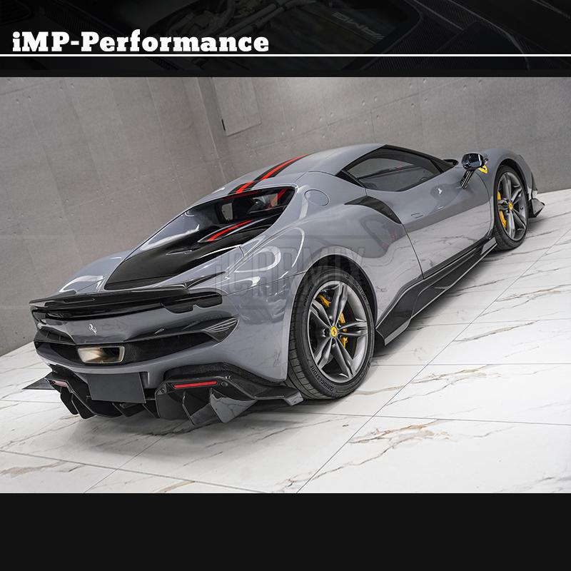 IMP Performance Carbon Fiber Rear Spoiler For Ferrari 296 GTB & GTS ...