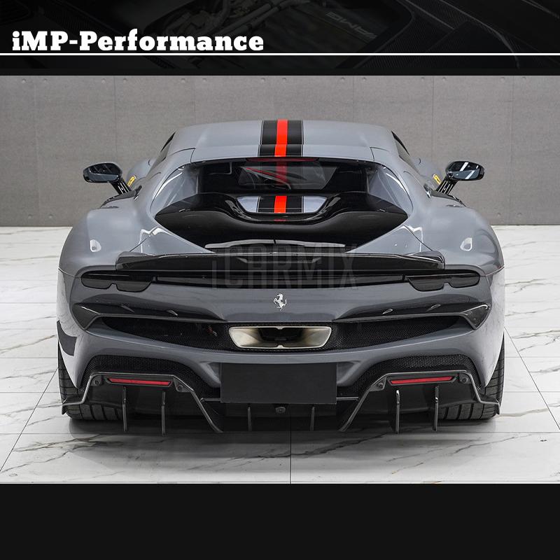 IMP Performance Carbon Fiber Rear Spoiler For Ferrari 296 GTB & GTS ...