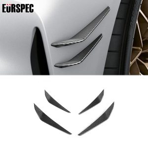 Eurspec Dry Carbon Fiber Front Bumper Flaps MP Style For BMW G80 G81 M3 G82 G83 M4