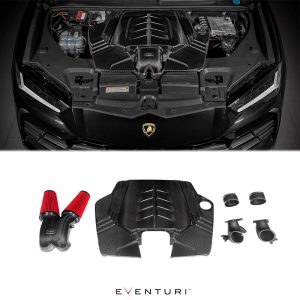 Eventuri Carbon Fiber Intake System (Black) For Lamborghini Urus / Auid RSQ8 SQ8 SQ7 / Porsche Cayenne Turbo / Bentley Bentayga
