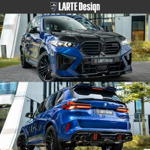 Larte Design Gloss Black Body Kit For BMW F95 X5M LCI Facelift - 2023---