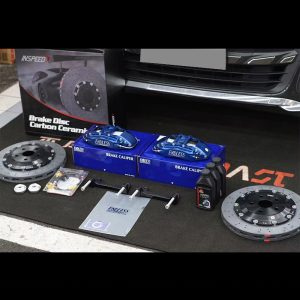 ENDLESS EC671 Front 6 Pot EC451 Rear 4 Pot Retrofit Brake Kit W/ 380mm Front Rear Inspeed Carbon Ceramic Brake Discs For Toyota Alphard/Vellfire AH40 - 2023---