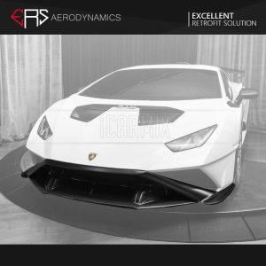 ERS Dry Carbon Fiber Front Lip OE Style For Lamborghini Huracan LP640 STO - 2021-2024