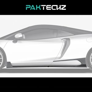 PAKTECHZ Design Dry Carbon Fiber Side Skirts For Mclaren GT - 2019-2024