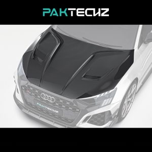 PAKTECHZ Design Dry Carbon Fiber Front Hood Bonnet For Audi RS3 8Y - 2020---