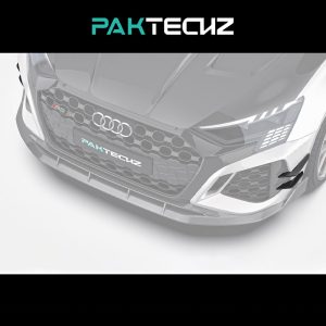 PAKTECHZ Design Dry Carbon Fiber Front Canards For Audi RS3 8Y - 2020---