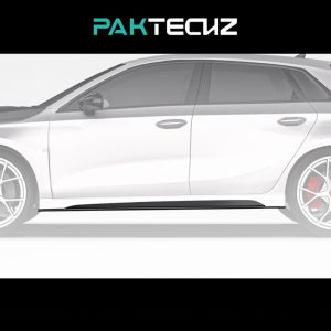 PAKTECHZ Design Dry Carbon Fiber Side Skirts Ver.1 For Audi RS3 8Y - 2020---