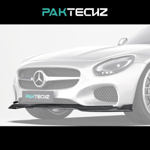 PAKTECHZ Design Carbon Fiber Front Lip Ver.2 For Mercedes Benz AMG GT C190 GT/GTS - 2014-2016