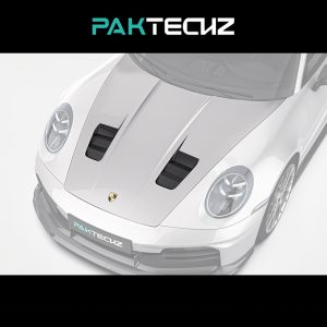 PAKTECHZ Design Dry Carbon Fiber Hood Bonnet For Porsche 911 992.2 Carrera - 2025---