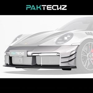 PAKTECHZ Dry Carbon Fiber Front Bumper For Porsche 911 992.1 Carrera Turbo S - 2020-2024