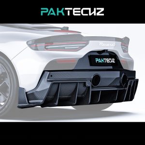 PAKTECHZ Design Dry Carbon Fiber Rear Diffuser For Maserati MC20 - 2020---