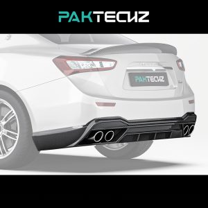 PAKTECHZ Design Carbon Fiber Rear Diffuser For Maserati Ghibli - 2014-2017