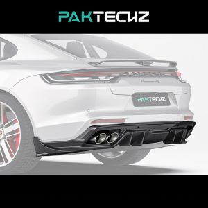 PAKTECHZ Design Dry Carbon Fiber Rear Diffuser For Porsche 971 Panamera /GTS/Turbo Facelift - 2017-2023