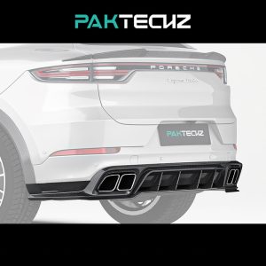 PAKTECHZ Design Dry Carbon Fiber Rear Diffuser For Porsche 959.1 Cayenne /Coupe/Turbo - 2018-2024
