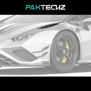 PAKTECHZ Design Dry Carbon Fiber Front Side Fenders For Lamborghini Huracan LP610 LP640 EVO/Tecnica - 2019-2024
