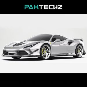PAKTECHZ Design Dry Carbon Fiber Aerodynamic Body Kit For Ferrari F8 Tributo/Spider – 2019-2023
