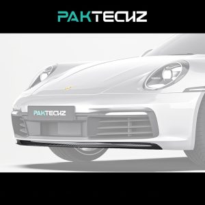 PAKTECHZ Design Dry Carbon Fiber Front Lip For Porsche 911 992.1 Carrera - 2019-2024