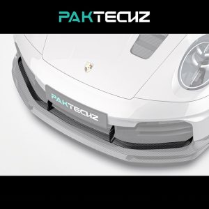 PAKTECHZ Design Dry Carbon Fiber Front Vent Trim For Porsche 911 992.2 Carrera - 2025---