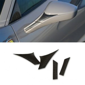 Novitec Visible Carbon Fiber (Ferrari) Cover Mirrors Trims (4pcs) For Ferrari F8 Tributo / Spider - 2019-2023
