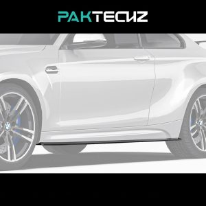 PAKTECHZ Design Carbon Fiber Side Skirts For BMW F87 M2 M2C Competition - 2016-2020