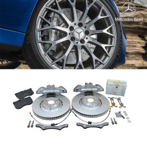 Genuine Mercedes Benz Retrofit AMG 6 Pot Ftont Brake Kit (Grey) With 390mm Disc For W205 C205 W206 S206 W213 C238 A238 W214 S214 W222 W223 W253 X253 SUV C253 Coupe W254 X254 SUV C254 Coupe