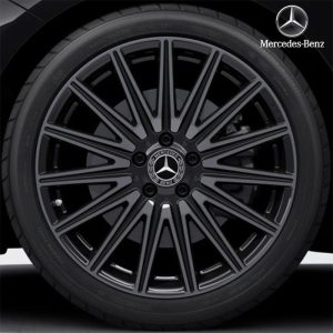 Genuine Mercedes Benz Retrofit 19" AMG Multi-Spokes Front & Rear Dark Platinum Gloss Wheel For CLA CLASS C174 C178 - 2025---