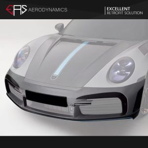 ERS Dry Carbon Fiber Front Bumper Topcar Style For Porsche 911 992.2 Carrera - 2025---