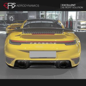 ERS Dry Carbon Fiber Rear Diffuser OE Style For Porsche 911 992.2 Carrera Turbo S - 2025---