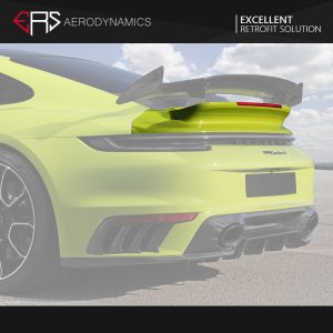 ERS Dry Carbon Fiber Rear Spoiler Base Topcar Style For Porsche 911 992.2 Carrera - 2025---