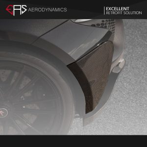 ERS Dry Carbon Fiber Rear Side Cover N Style For Mclaren Artura - 2022---