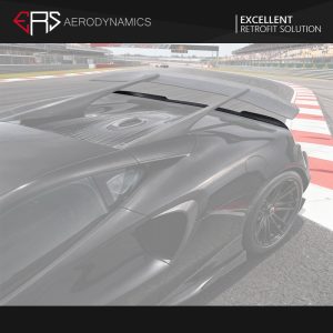 ERS Dry Carbon Fiber Rear Spoiler N Style For Mclaren Artura - 2022---