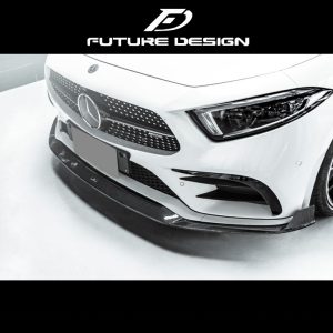 Future Design Carbon Fiber Front Lip AMG Style For Mercedes Benz CLS CLASS C257 Pre - 2019-2021