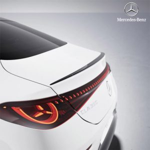 Genuine Mercedes Benz Retrofit Gloss Black AMG Rear Spoiler For CLA CLASS C174 - 2025---