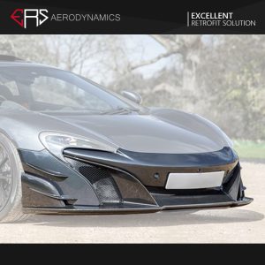 ERS Dry Carbon Fiber Front Bumper Upgrade 688 Style For Mclaren 650S / MP4 12C