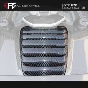 ERS Dry Carbon Fiber Engine Lid Upgrade 675LT Style For Mclaren 650S / MP4 12C