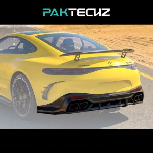 PAKTECHZ Design Dry Carbon Fiber Rear Diffuser For Mercedes Benz AMG GT C192 Coupe - 2024---